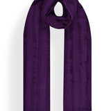 Fringe Stripe Stole in Merino