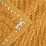 Ochre Baby Blanket in Cotton