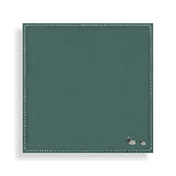 Sleepy Sheep Text Knit Blanket in Cotton
