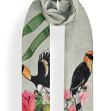 Jungle in Wool Silk