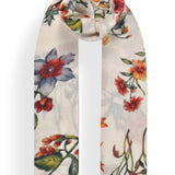 Morning Glory in Wool Silk